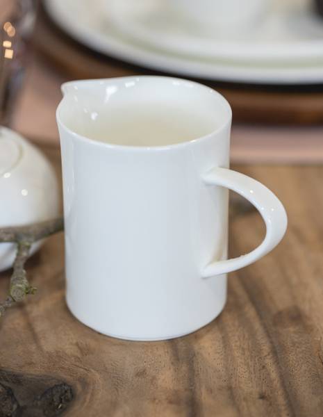 Milchkanne A Table Weiß - Porzellan - 2 x 7 x 10 cm
