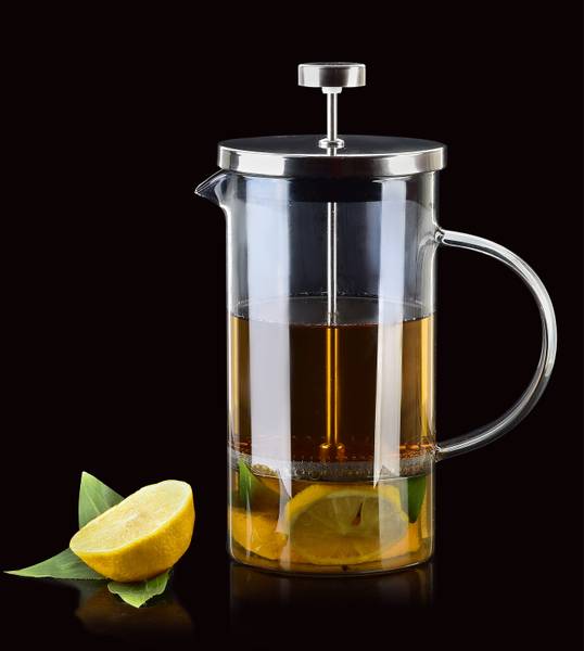 French-Press PETER Grau - Glas - 11 x 22 x 16 cm