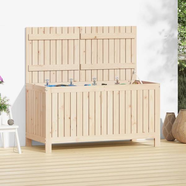 Gartenbox X8028 Braun - Massivholz - 55 x 64 x 121 cm