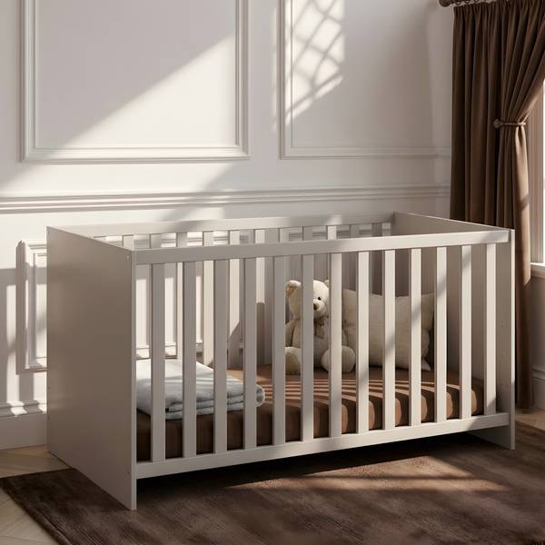 Babybett Essentials Braun - Hellbraun