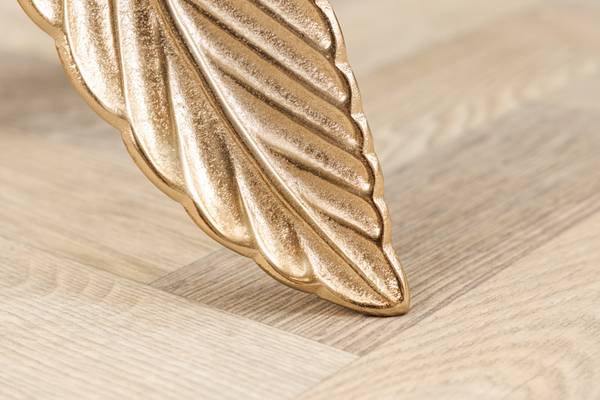 Beistelltisch FEATHER Gold - Metall - 44 x 65 x 44 cm