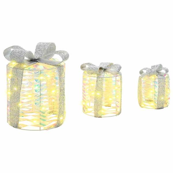 Saisonale Dekoration 42019088 3er Set Gelb - Kunststoff - 20 x 20 x 20 cm