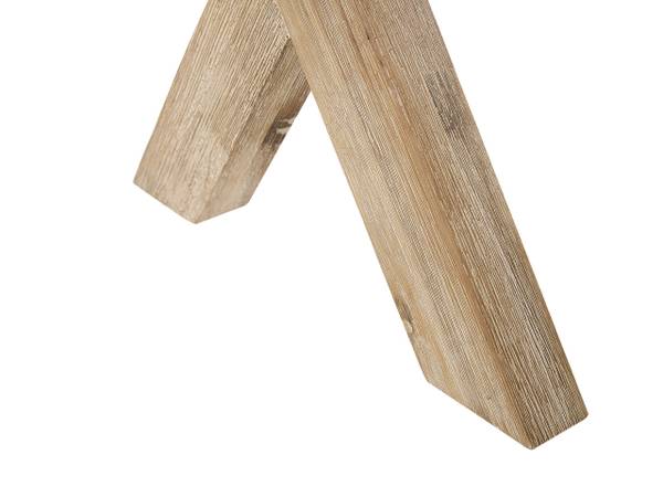 Gartentisch OLBIA 5-tlg Braun - Grau - Stein - 90 x 76 x 90 cm