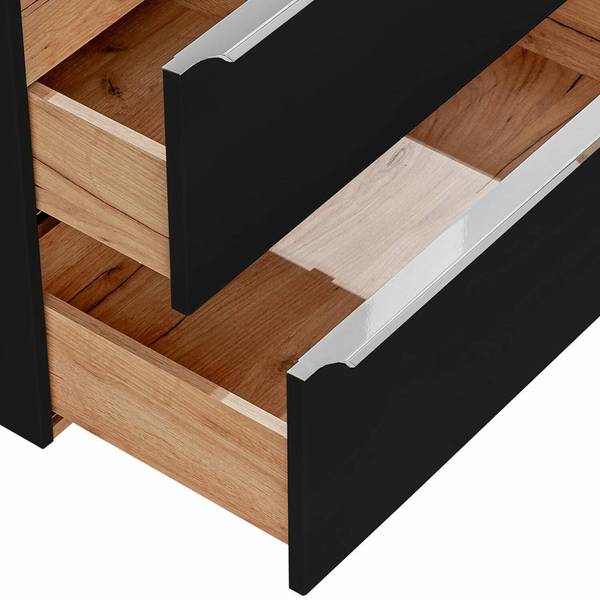 Waschtisch TOSKANA-56-138 Grau - Holzwerkstoff - 140 x 94 x 46 cm