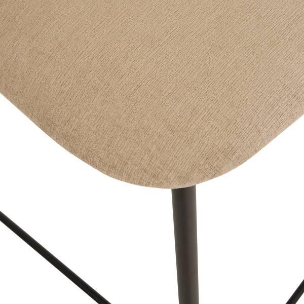 Barhocker JASNY Beige - Holzwerkstoff - 48 x 91 x 52 cm