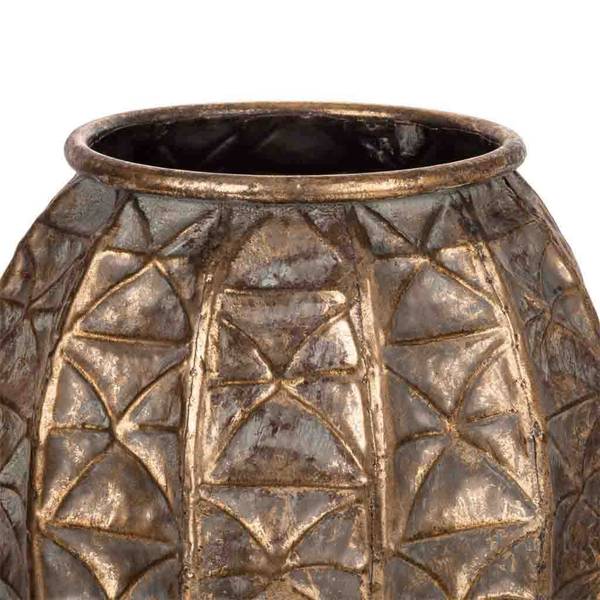 Vase 4523241657 Doré - Métal - 27 x 37 x 27 cm