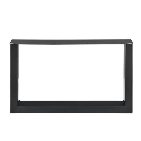 Tischgestell Makers 2er-Set Schwarz - 64 x 40 x 8 cm
