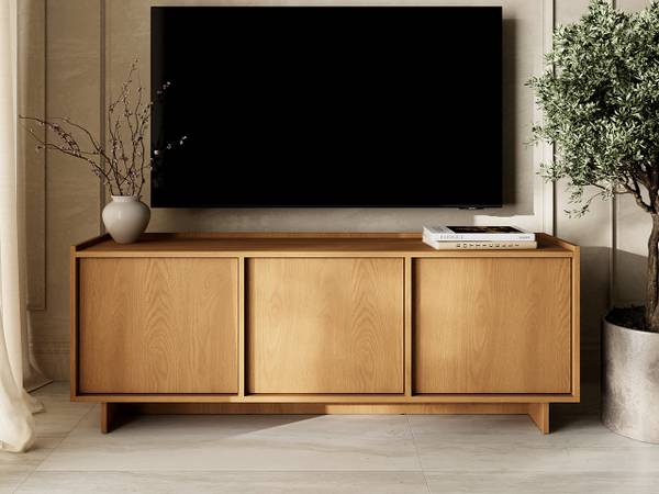 TV-Schrank AZUMI Braun - ABS - 147 x 55 x 39 cm