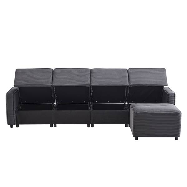 Ecksofa CHANGE Ⅳ Grau