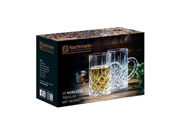 Teegläser Noblesse 2er Set Glas - 11 x 12 x 11 cm
