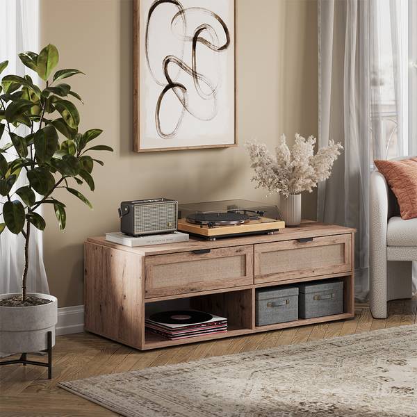 Couchtisch Elven 59353 Braun - Holzwerkstoff - 120 x 44 x 50 cm