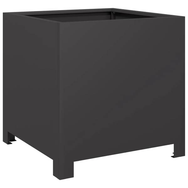 Pflanzkübel 3042253-2 2er Set Schwarz - 40 x 40 x 40 cm