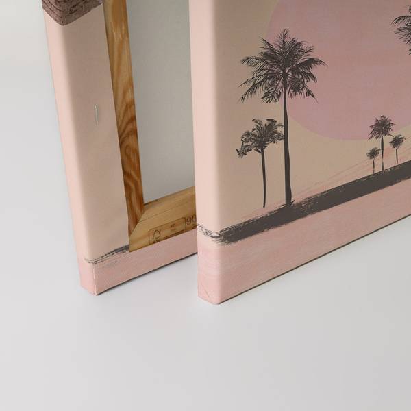 Leinwandbild Miami Beach Sun 2 90 x 60 cm