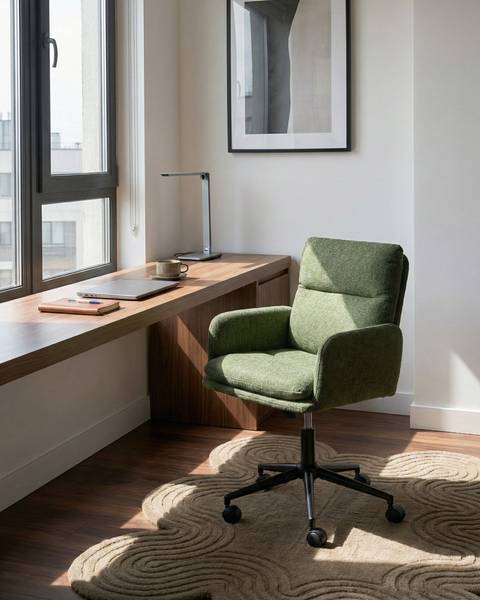 Bureaustoel CONSTANTIA zwart - groen