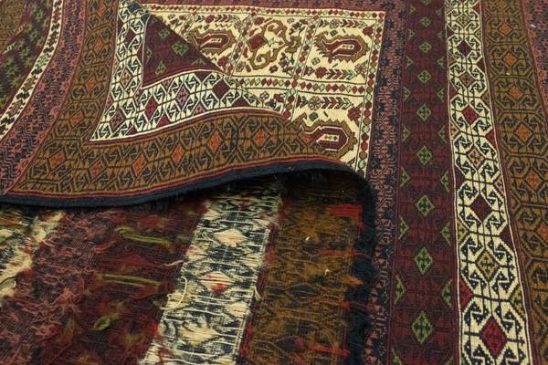 Orientteppich Oriental Beige - Wolle - 123 x 1 x 196 cm