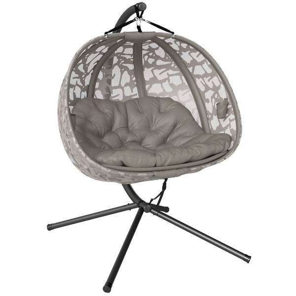 Hängesessel 84A-264V00SD Beige - Metall - 103 x 172 x 130 cm