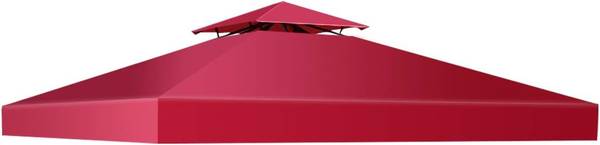 Vervanging dak paviljoen ZB32740 rood