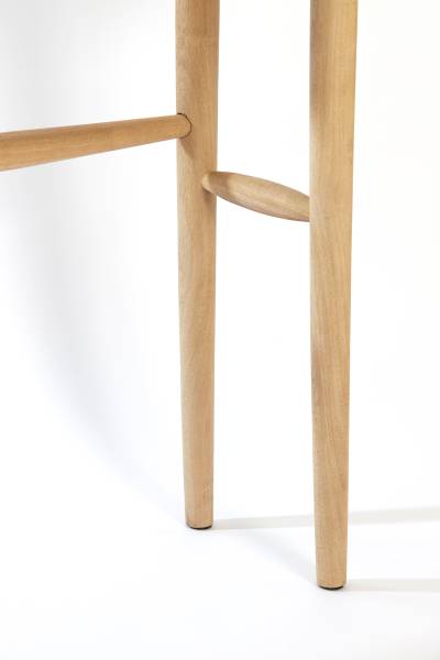 Seite QIANO Braun - Massivholz - 30 x 75 x 120 cm