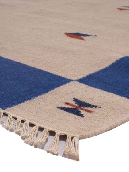 Kurzflorteppich Modern Beige - Naturfaser - 170 x 1 x 240 cm