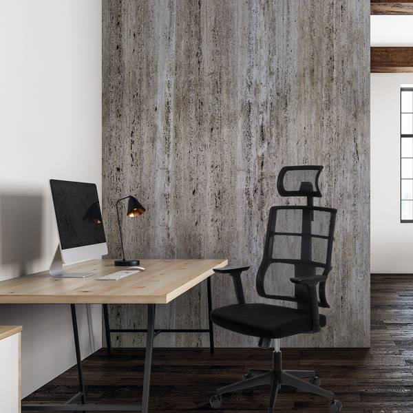 Bürostuhl SPINIO PRO Schwarz - Polyester - 64 x 138 x 62 cm