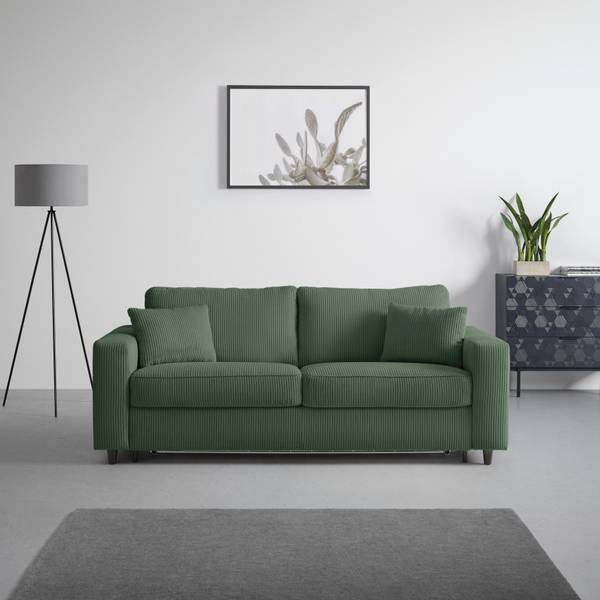 Schlafsofa AGNETA Dunkelgrün