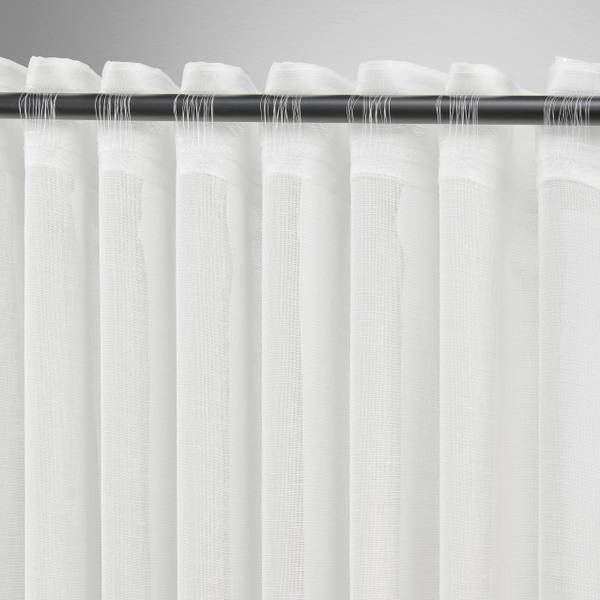 Fertigstore SIGRID STORE 3 Weiß - Textil - 300 x 245 x 1 cm