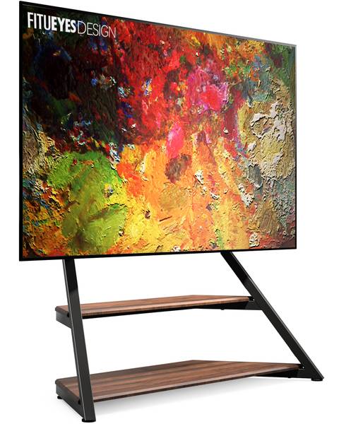 TV Ständer TV Stand 75-100 Zoll Braun - Eisen - 54 x 145 x 138 cm