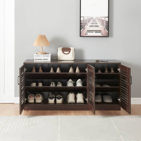 Schuhschrank Løten Wenge Dekor