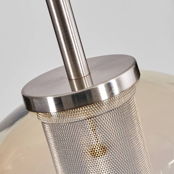 Deckenleuchte Cesaro Orange - Metall - 24 x 35 x 24 cm