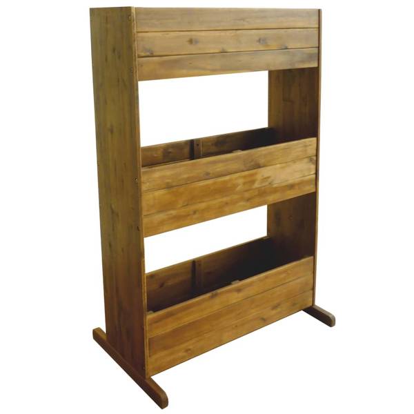 GartenHochbeet M626235 Braun - Massivholz - 41 x 115 x 70 cm