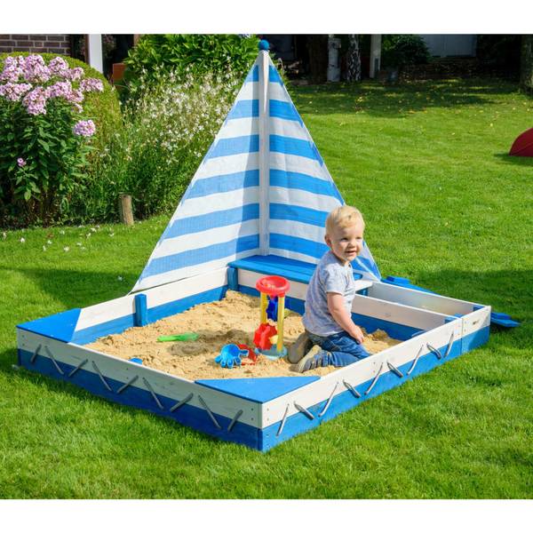 Sandkasten 446252 Kiefer - 138 x 115 x 124 cm