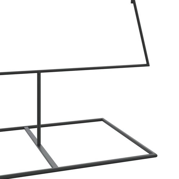 Metalen Kerstboom 3031926 zwart - 85 x 210 x 95 cm