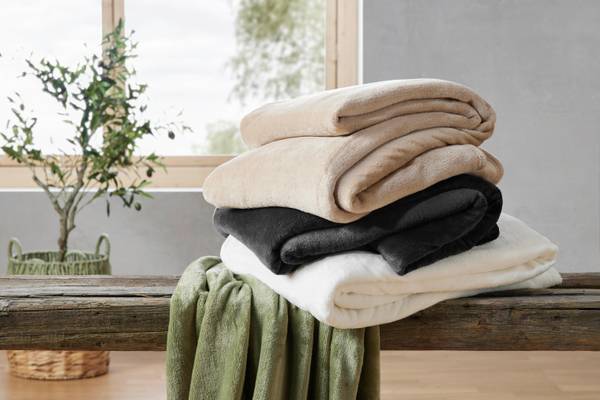 Kuscheldecke MICHAEL Beige