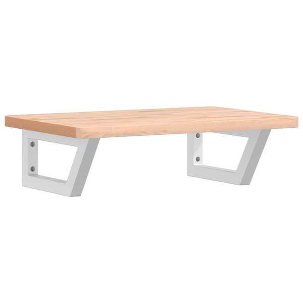 Waschtischplatte 3042573-2 Braun - Weiß - 60 x 2 cm