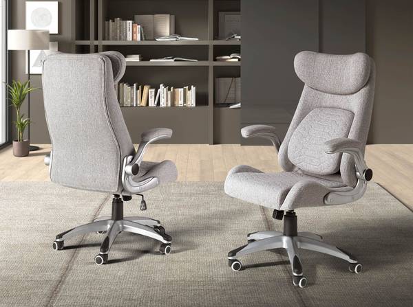 Büro-Drehstuhl 4224 Grau - Textil - 73 x 114 x 69 cm
