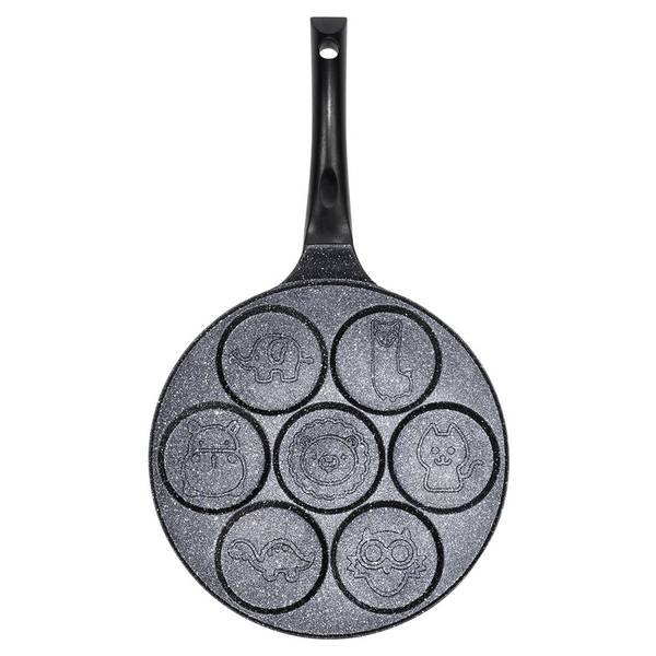 Spiegeleipfanne 199086 Schwarz - Metall - 26 x 6 x 46 cm
