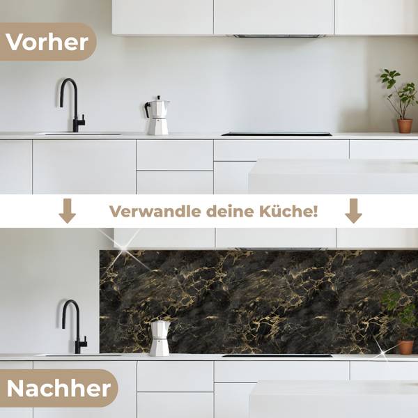 KÜCHENRÜCKWAND Marmor 250 x 80 cm