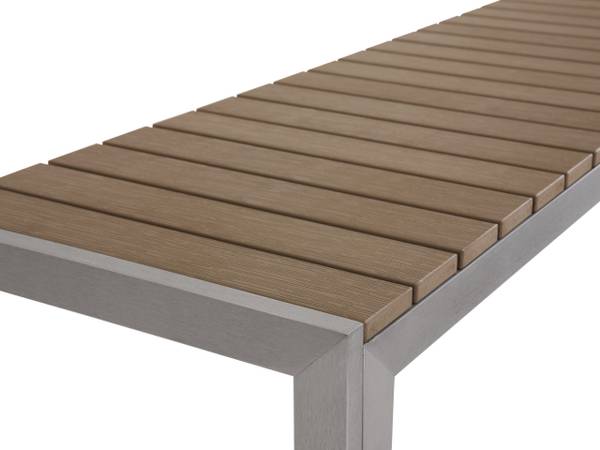 Tisch set NARDO 3-tlg Braun - Silber