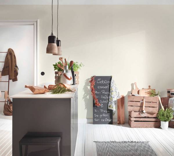 Papier peint Way of Silence Intissé - Beige