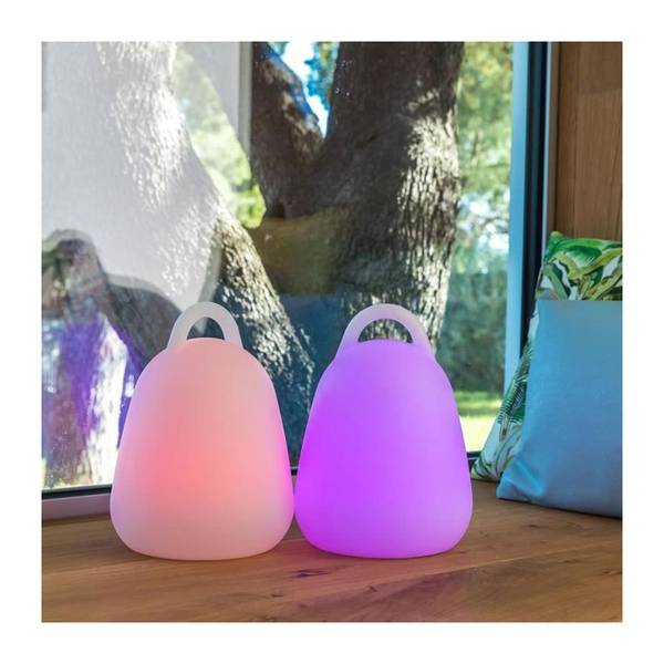 kabellose LED-Handleuchte LIBERTY C25 Weiß - Kunststoff - 18 x 24 x 18 cm