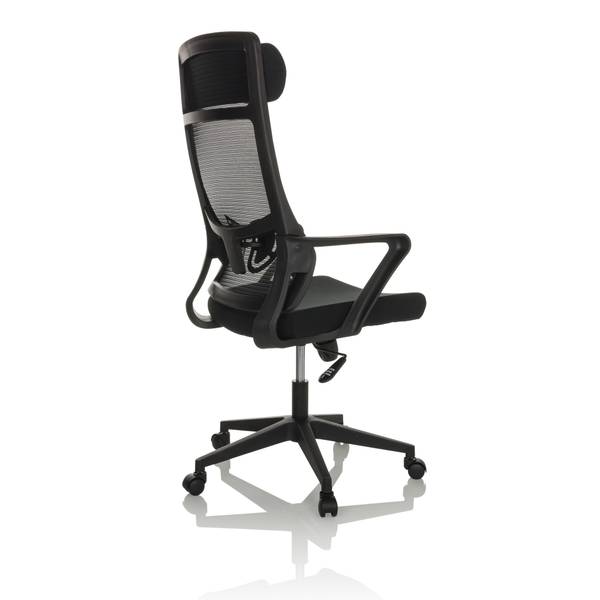 Bürostuhl NEKEO Schwarz - Polyester - 69 x 132 x 69 cm