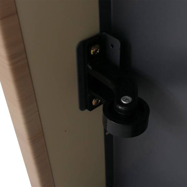 Aktenschrank Q27 Beige - Braun - Dunkelgrau - Grau