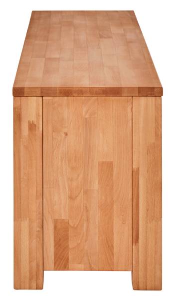 TV-Lowboard / Kommode  Kernbuche massiv Braun - Kernbuche - 151 x 55 x 40 cm