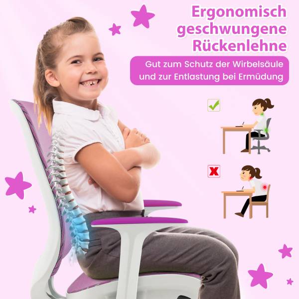 Kindersessel 23581079 Violett - Kunststoff - 1 x 1 x 1 cm