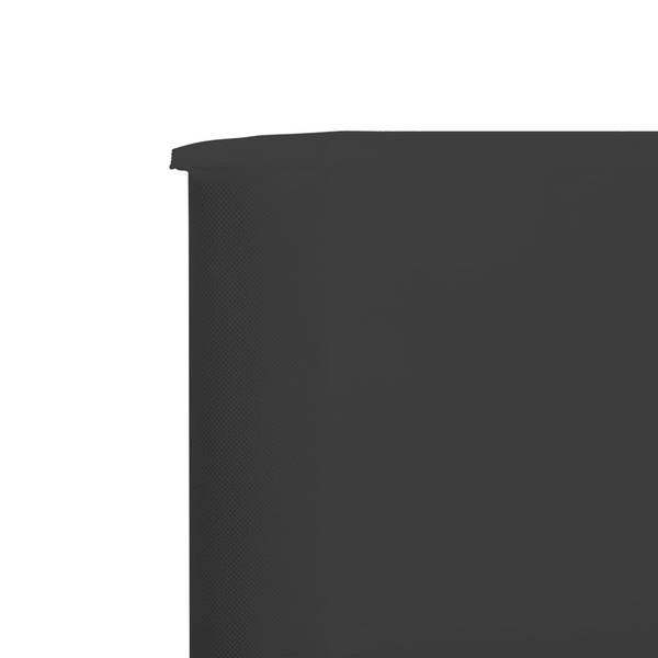 Windschutz 3000901-3 Grau - Höhe: 110 cm