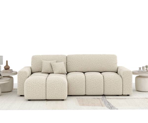 Ecksofa mit Schlaffunktion Ucci Beige