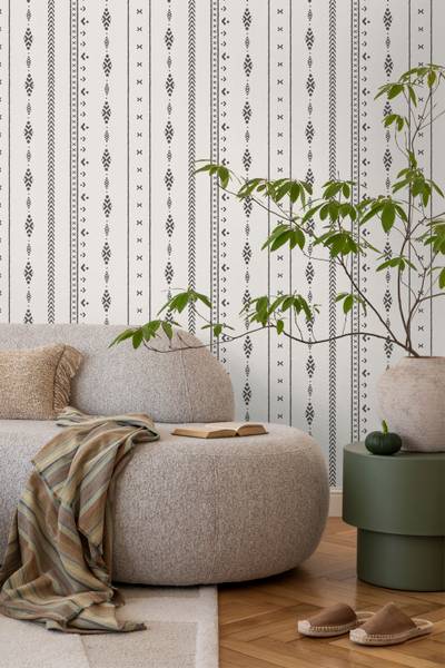 Tapete 640521 Beige - Papier - 53 x 1000 x 1000 cm