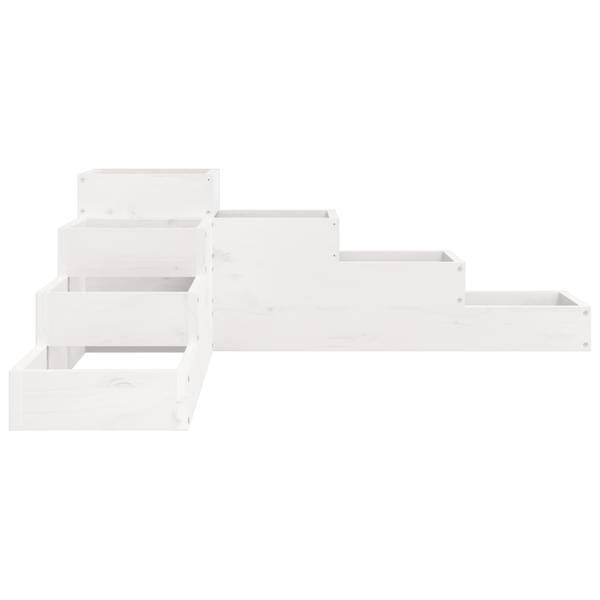 Pflanzentreppe 3029049 Kiefer Weiß Dekor - Pinie Weiß Dekor - 104 x 106 cm