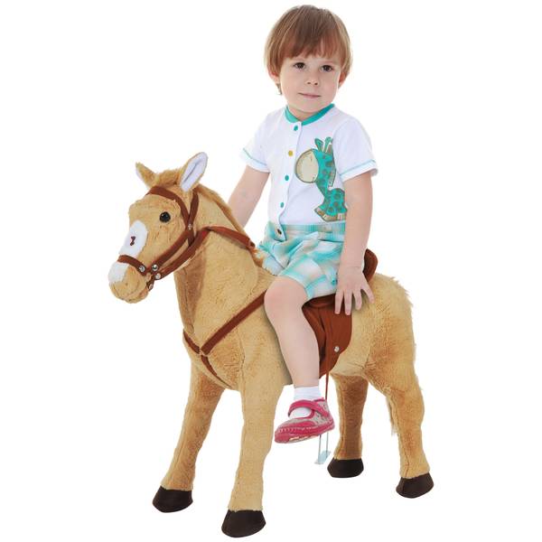 Kinderpferd 330-043 Beige