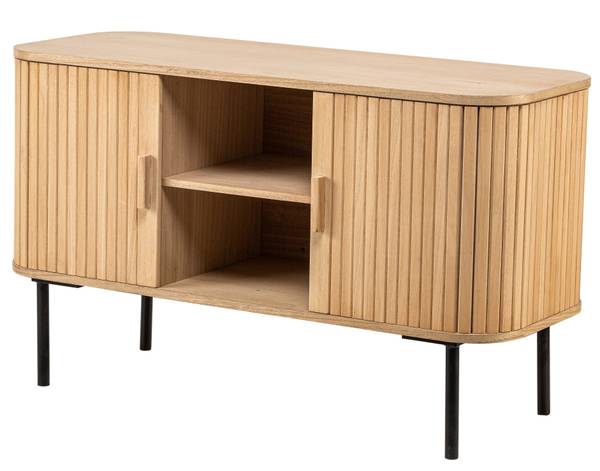 TV-Schrank TAITO Braun - Massivholz - 100 x 60 x 40 cm
